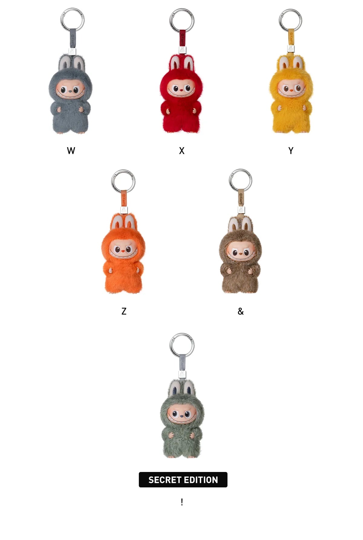 THE MONSTERS Pin for Love Series (N-Z)